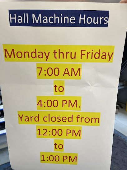 Hall Machine & Welding Co Inc storefront in Carlsbad, TX