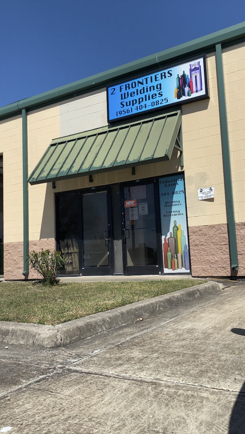 Two Frontiers Welding Supply LLC storefront in Brownsville, TX